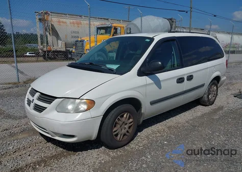 2006 Dodge Grand Caravan Se из США, поврежденный, VIN 1D4GP24R16B635551